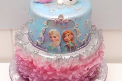 Frozen_ruffles_cake