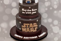 R2D2_Starwars_cake