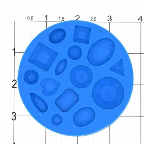 Gems Silicone Mold, 15 Cav