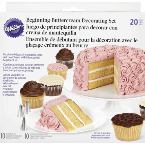 144 Pcs Cake Decorating Supplies Kit for Beginners, Cupcake