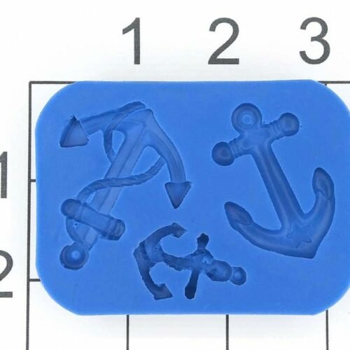 Anchors Mold w/ 3 Cavities