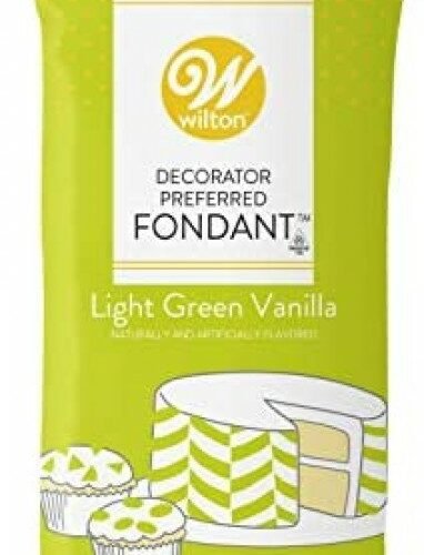 Decorator Preferred Light Green Fondant, 4.4 oz.