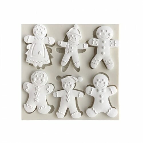 Gingerbread Man Silicone Mold