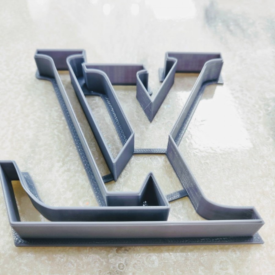 LV Louis Vuitton Pattern Cookie Fondant Cutters 1 set Cookie Cutters 3D  printed