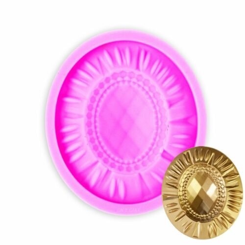 Large Oval Brooch Mold