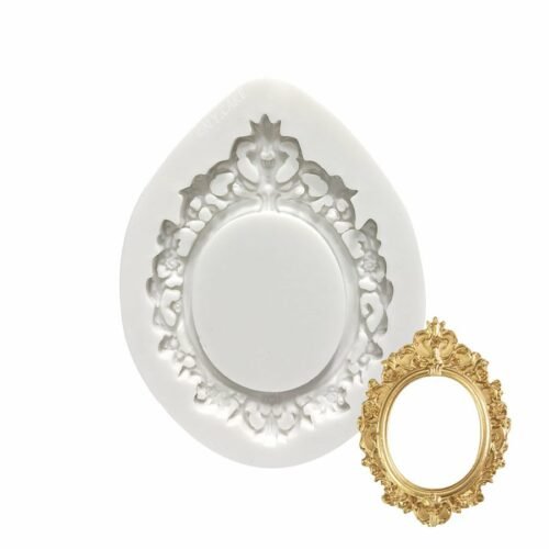 Oval Frame Silicone Mold