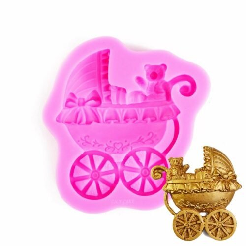Baby Carriage Silicone Fondant Mold