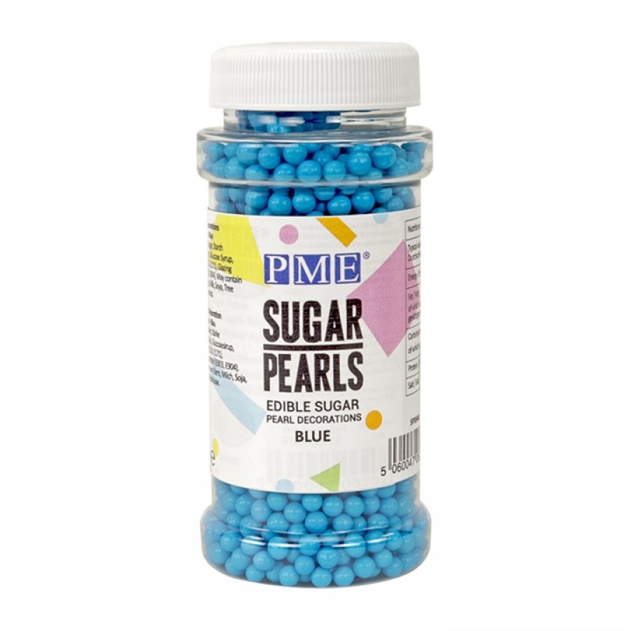 Sugar Pearls Blue - Mia Cake House