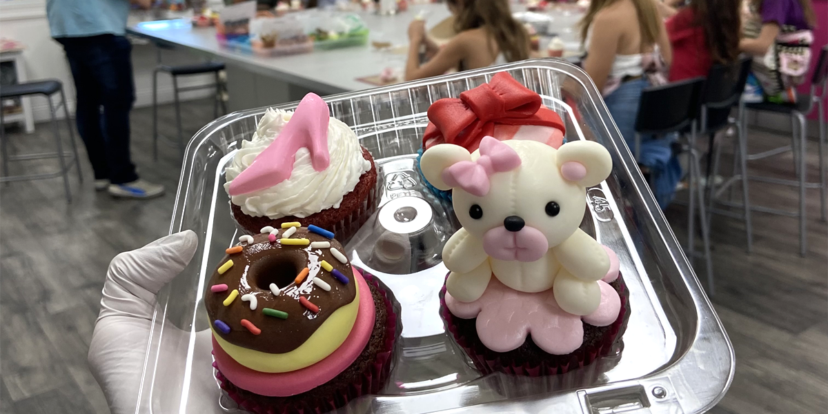 cupcake decorating party