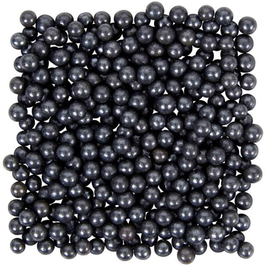 Black Candy Beads 7MM - Sweet Baking Supply