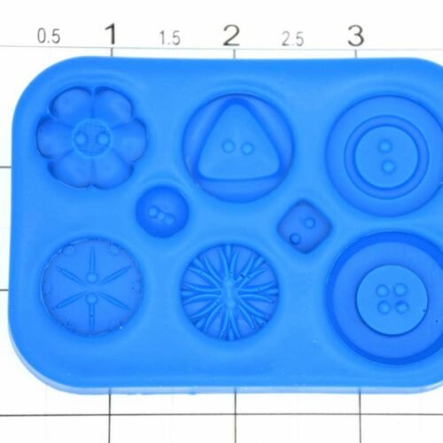 Spiral Button Silicone Mold
