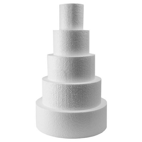 6 Pillow Styrofoam Cake Dummy, 4 High