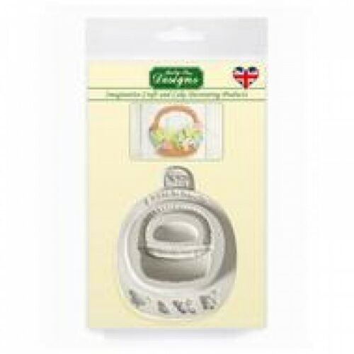 Basket and Flowers Silicone Mold