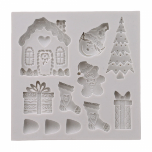 Home for Christmas Silicone Mold