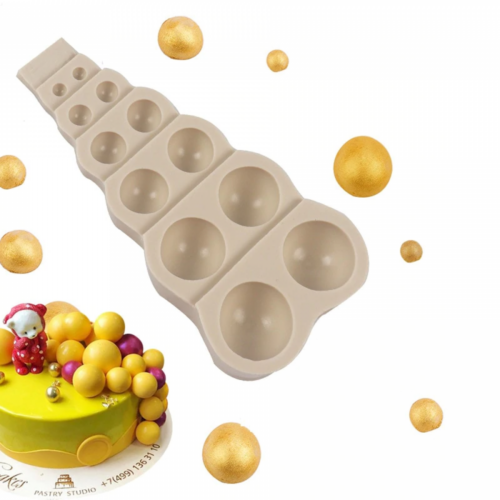 Circle Ball Design Silicone Mold