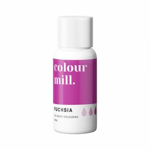 Oil Based Colour Mill 20ml Fuchsia