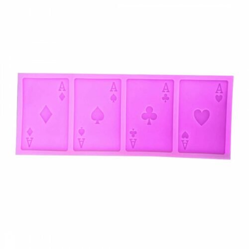 Deck of Cards Fondant Silicone Mold