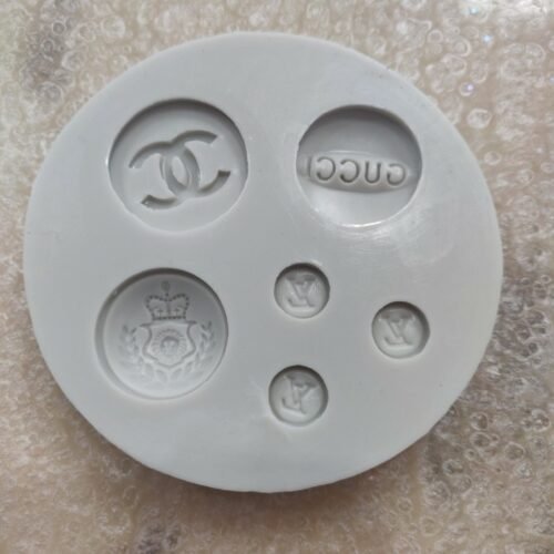 High Fashion Multiple Brand Logo Silicone Mold