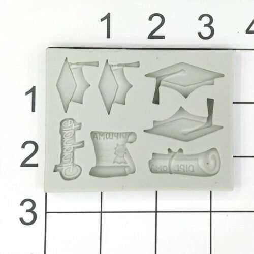 Graduation Set Silicone Mold