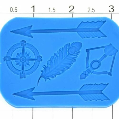 Indian Set Silicone Mold