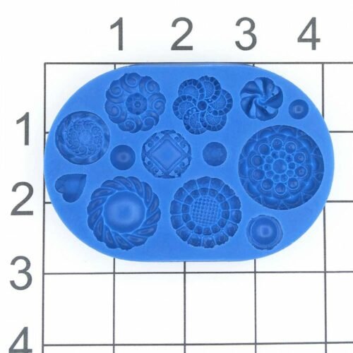 Jewelry Silicone Mold, 13 Cavities