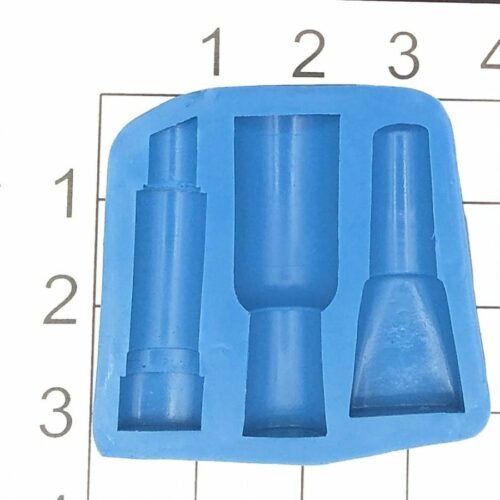 Large Makeup Silicone Mold,  3 Cavity