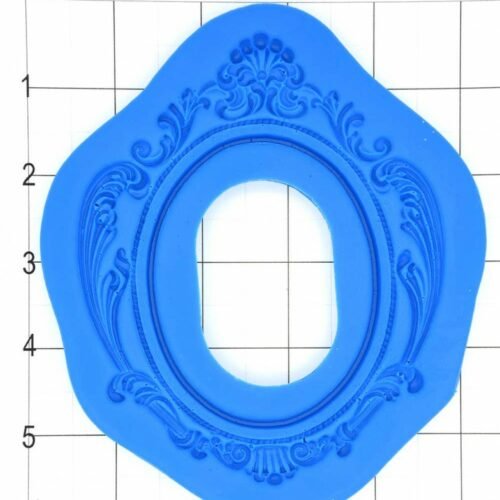 Large Oval Frame Silicone Mold