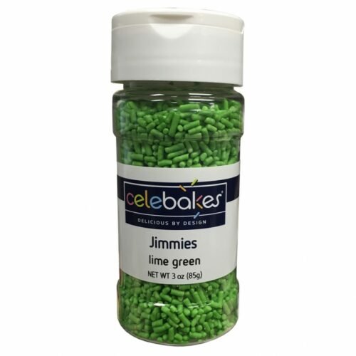Lime Green Jimmies Sprinkles 3 Ounces
