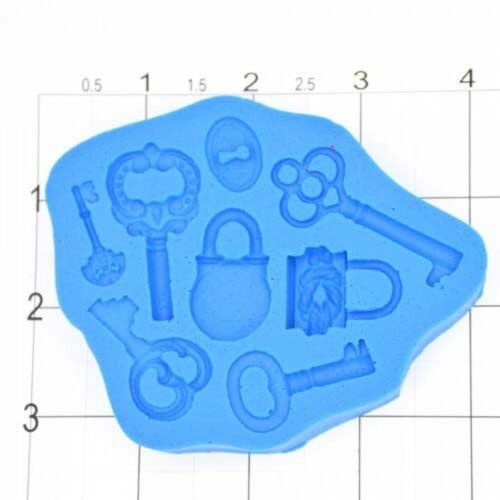 Keys & Locks Silicone Mold