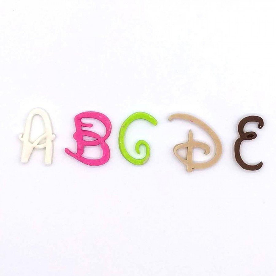 Filigree Alphabet Letter Silicone Mold – Layer Cake Shop