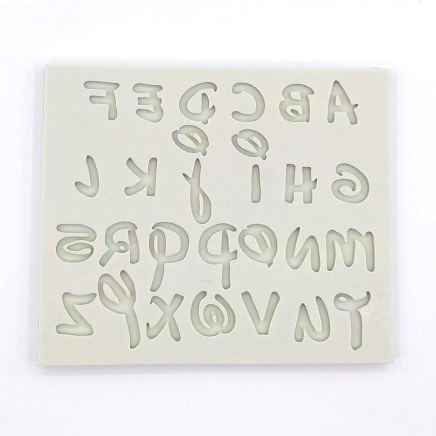Magical Letters Silicone Mold, Small - Mia Cake House