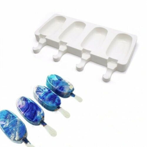 Medium Popsicle Mold, 4 Cavities
