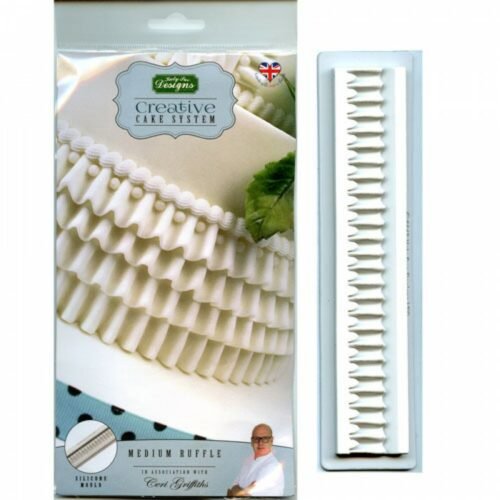Medium Ruffle Silicone Mold