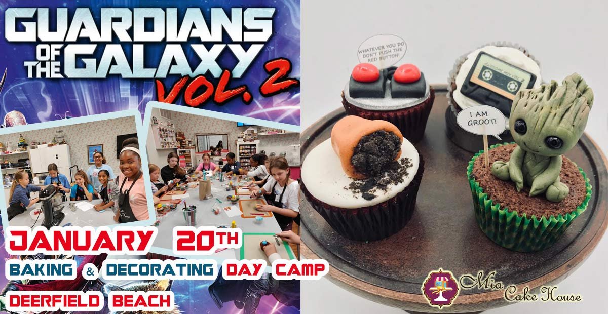 CUPCAKE BAKING & DECORATING DAY CAMP