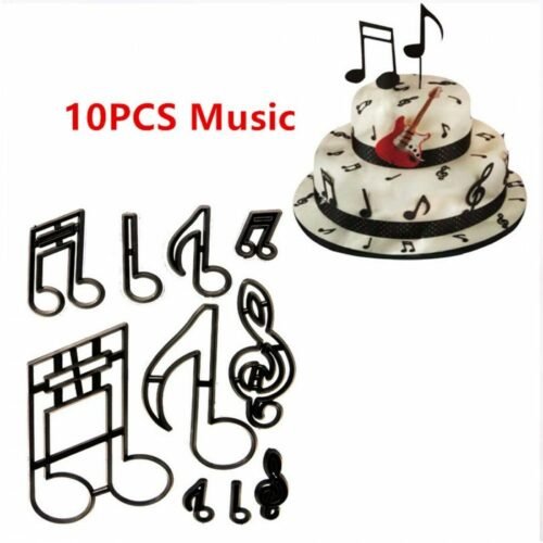 Music Notes Fondant Cutter