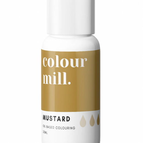 Oil Based Colour Mill 20ml Mustard