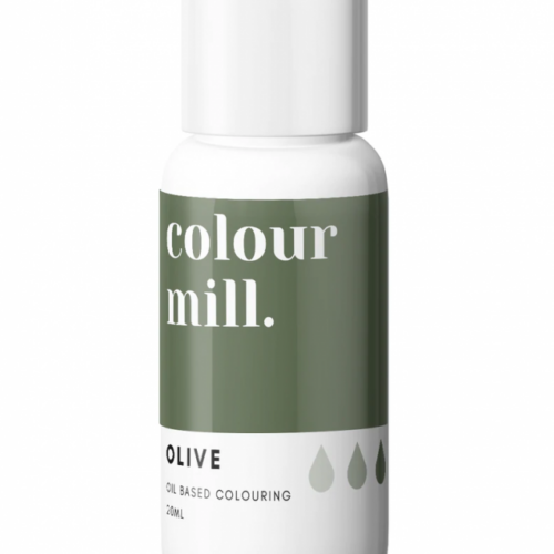 Oil Based Colour Mill 20ml Olive
