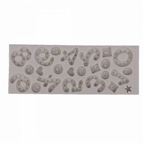 Party Numbers Silicone Mold