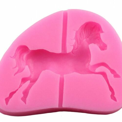 Plain Carousel Horse Silicone Mold