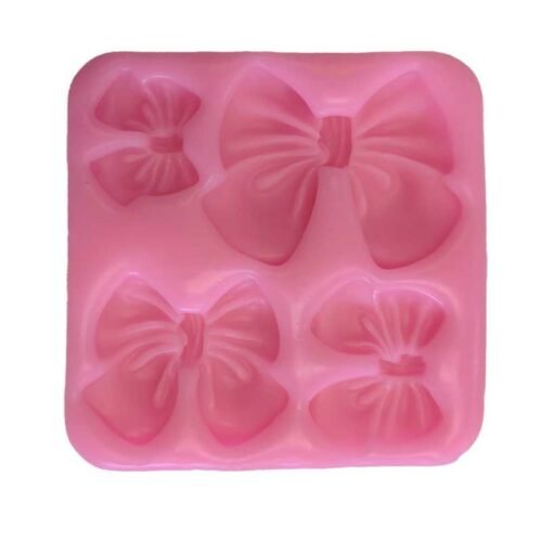 Puffy Bows Silicone Mold 4 cavity