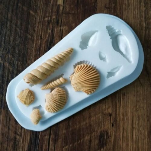 Seashell Silicone Mold 10 Cavity