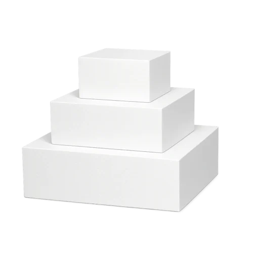 Cake Dummy Square 10 x 1 Inches