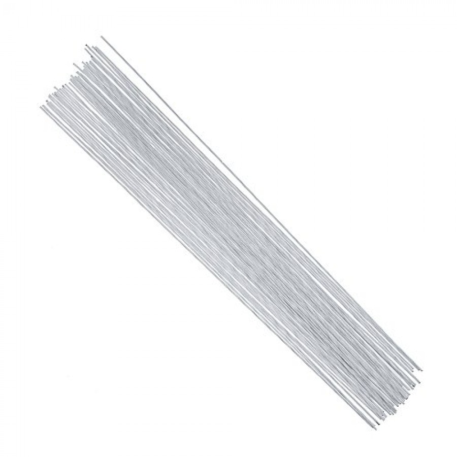 White Covered Flower Wire 28 Gauge - Mia Cake House