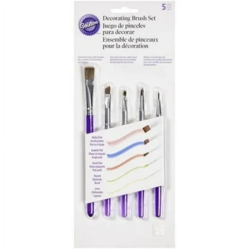 Wilton 3-Pc. Decorating Brush Set